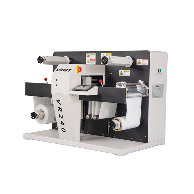 เครื่องตัดฉลาก Roll To Roll Label Finisher Machine